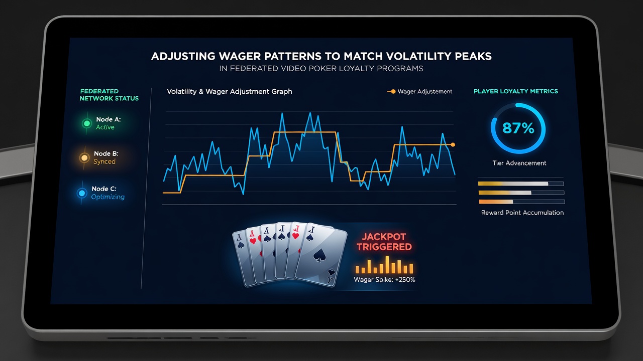Analyse von Volatilitätsclustern in föderierten Video-Poker-Programmen
