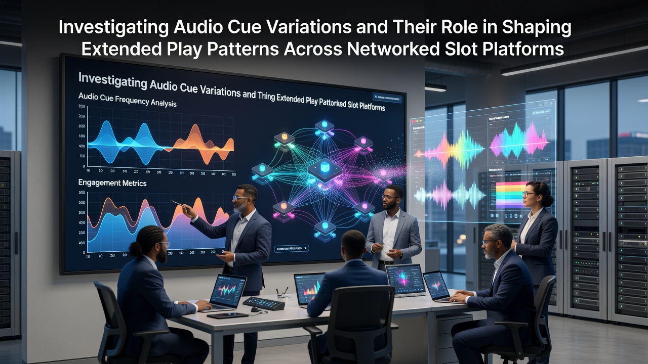 Darstellung von Audio-Cue-Analysen in Slot-Plattformen mit Fokus auf Signalvariationen und Sitzungsmuster