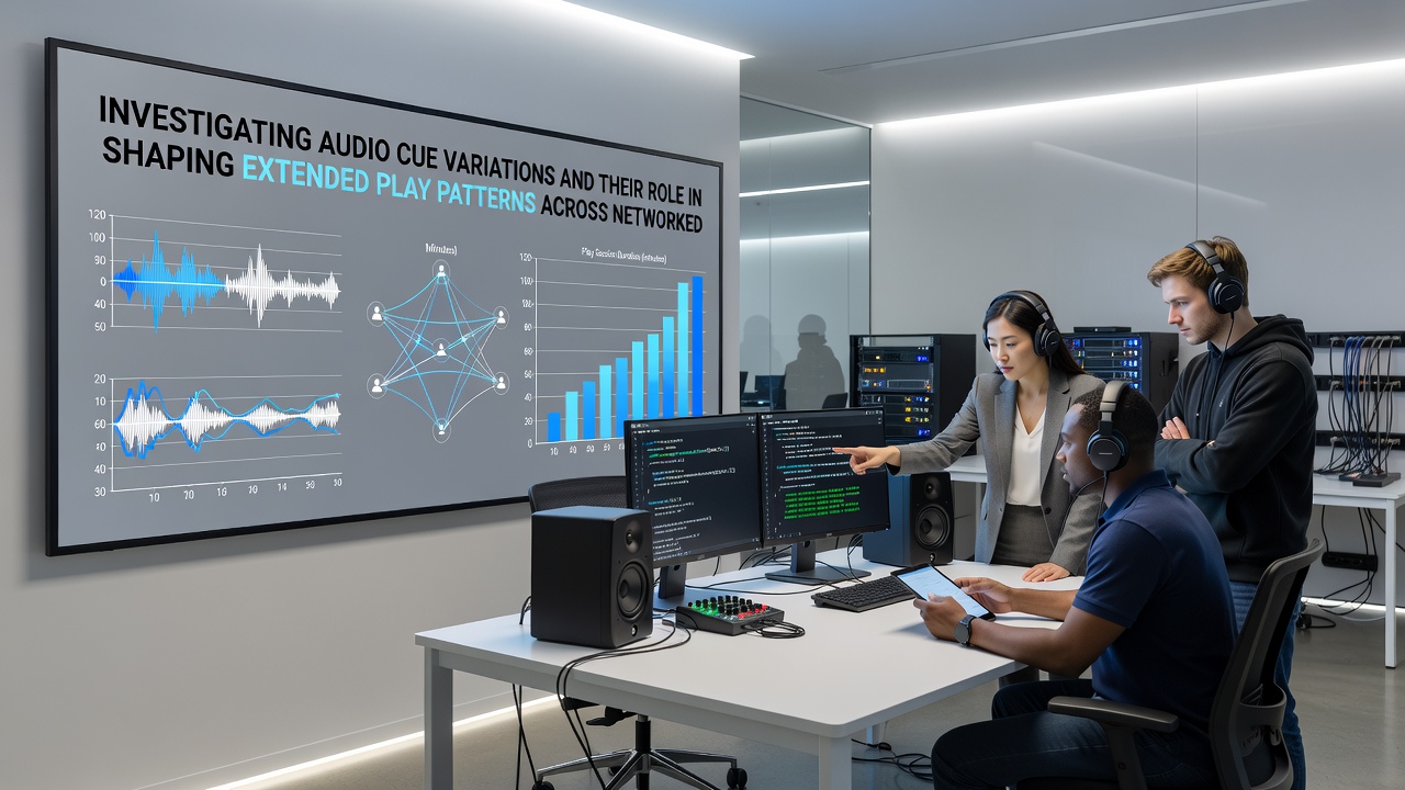 Visualisierung von Audio-Signalvariationen und deren Korrelation mit verlängerten Spielmustern in Slot-Netzwerken