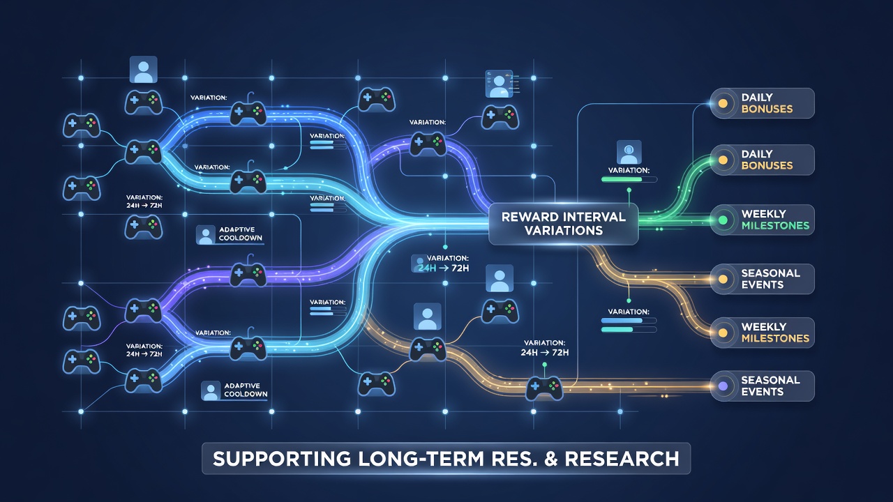 Analyse von Belohnungsintervallen und Ressourcenverteilung in vernetzten Systemen