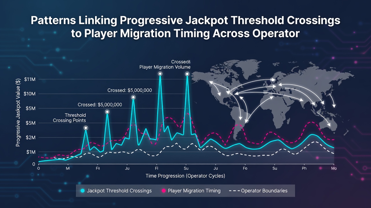 Analyse von Zeitfenstern und Migrationsströmen zwischen verschiedenen Glücksspiel-Operatoren